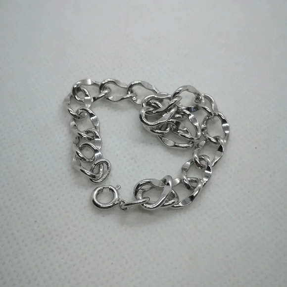 Vintage sterling  bracelet - Picture 4 of 6